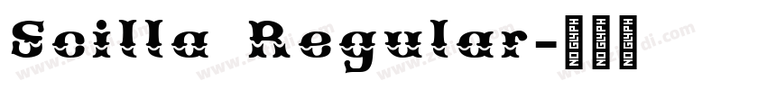 Scilla Regular字体转换